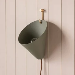 Chilton Lichen Green Wall Light