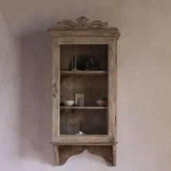 Clara Natural Showcase Cabinet
