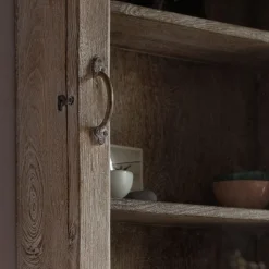 Clara Natural Showcase Cabinet