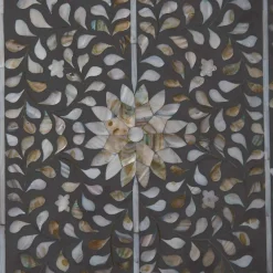 Classic Grey Mother of Pearl Chest of Drawers