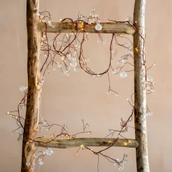 Clear Crystal Blossom String Lights