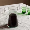 Clear Moroccan Glass Carafe