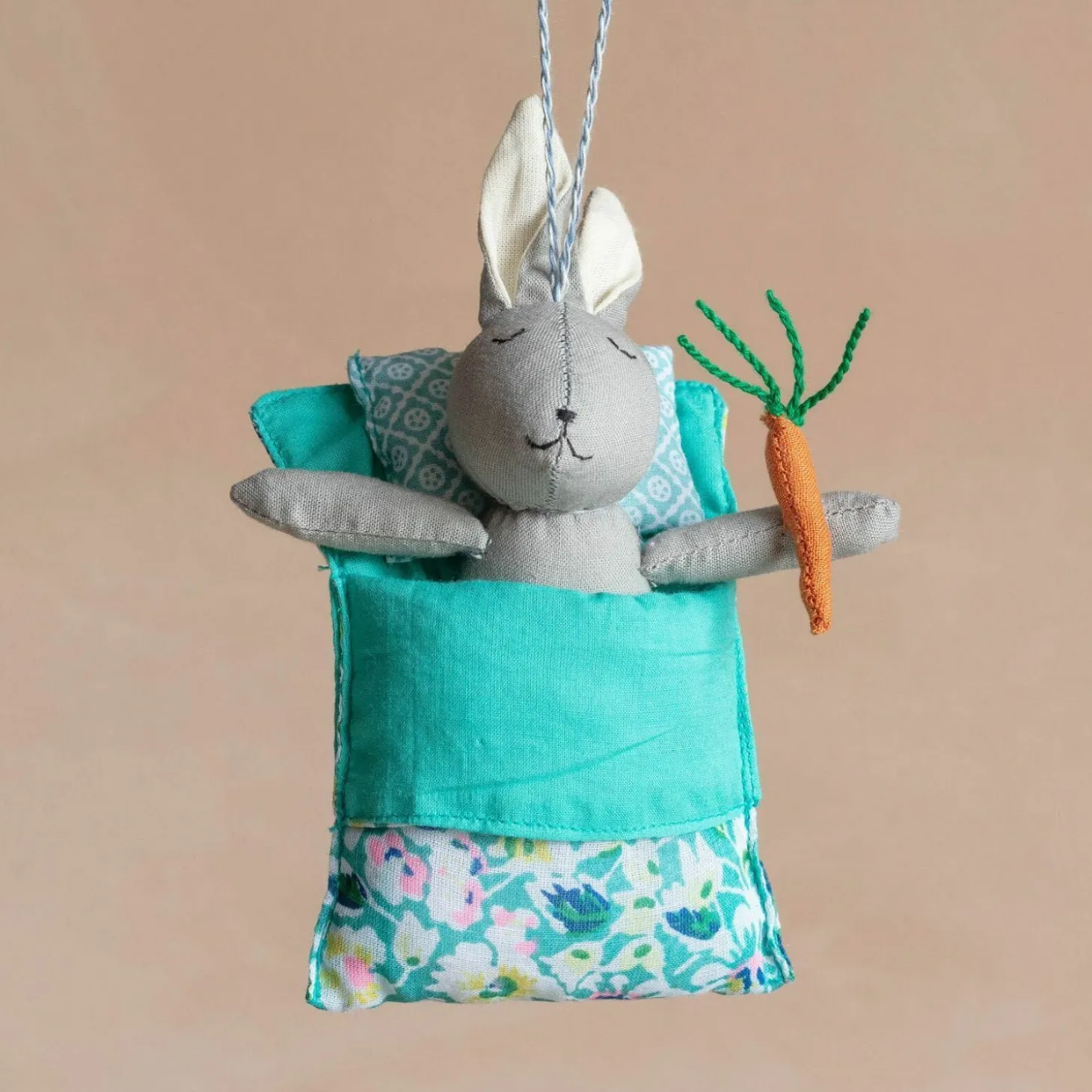Coella Blue Rabbit Decoration