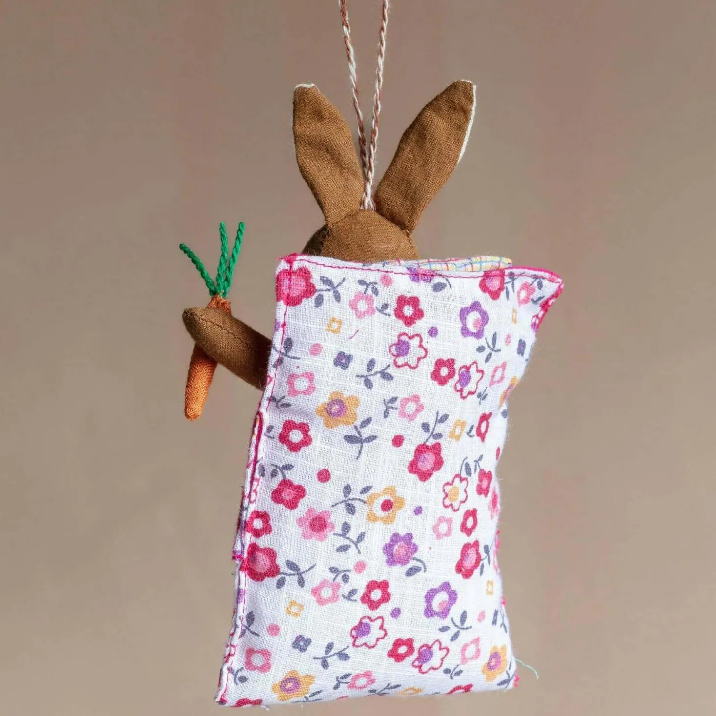 Coella Pink Rabbit Decoration