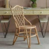Cole Rattan Cross Dining Chair