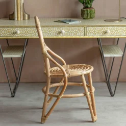 Cole Rattan Cross Dining Chair