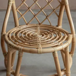 Cole Rattan Cross Dining Chair