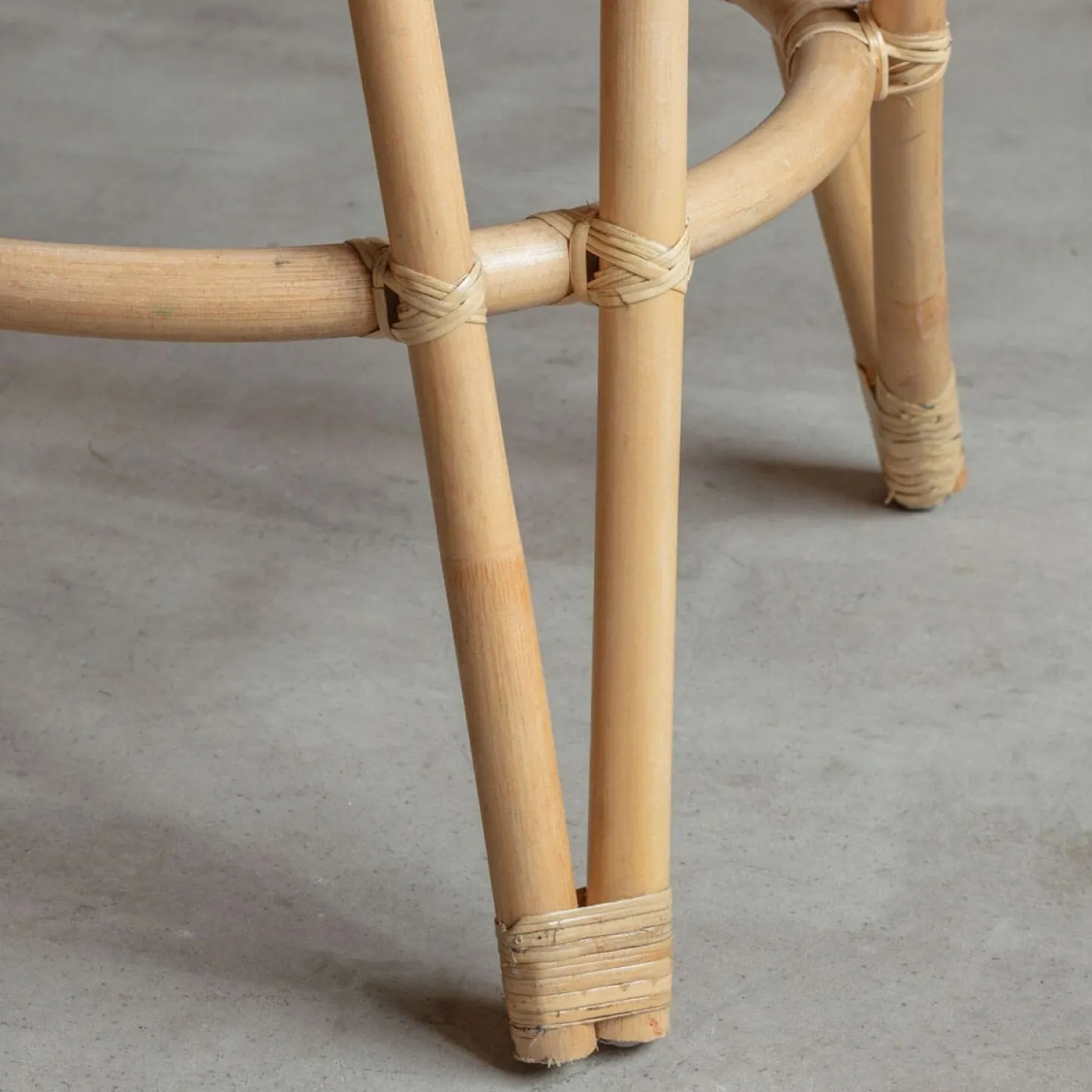 Cole Rattan Cross Dining Chair