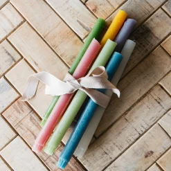Coloured Dining Candles
