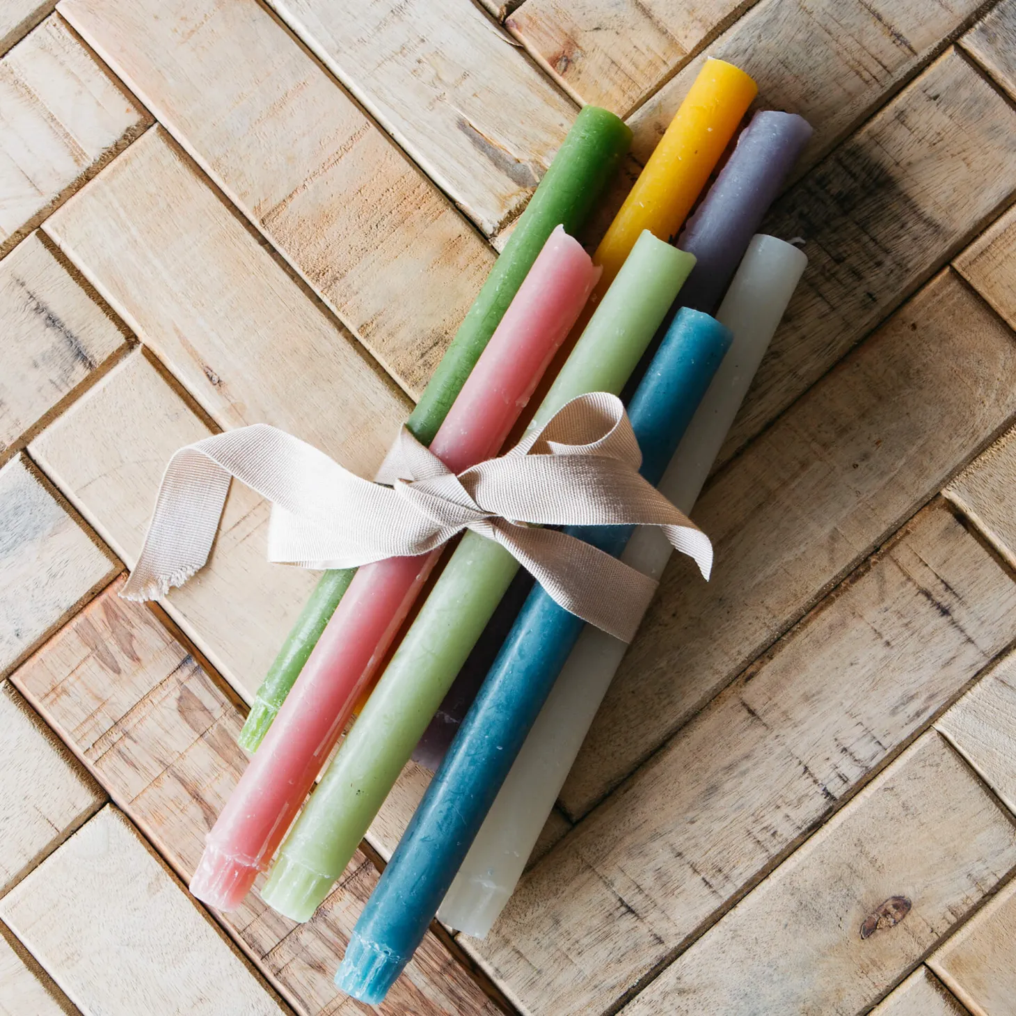 Coloured Dining Candles