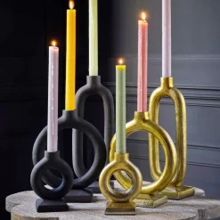 Coloured Dining Candles