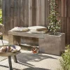 Concrete Bench Planter