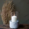 Concrete Hurricane Lantern