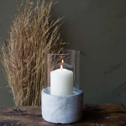 Concrete Hurricane Lantern