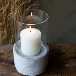 Concrete Hurricane Lantern