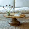 Condo Round Wooden Coffee Table