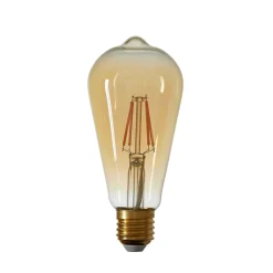 Conical Amber LED E27 Bulb