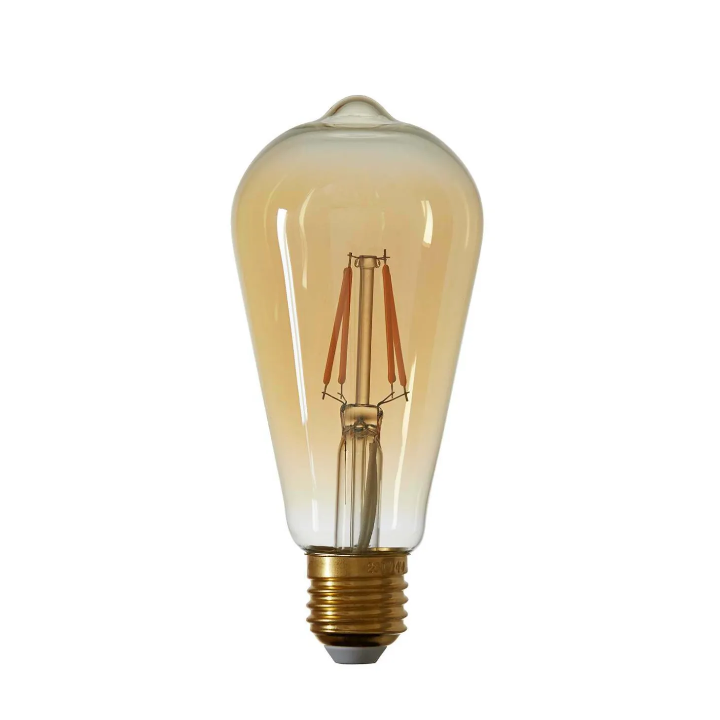 Conical Amber LED E27 Bulb