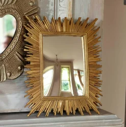 Convex Rectangular Wall Mirror