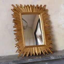 Convex Rectangular Wall Mirror
