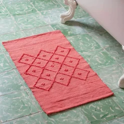 Coral Loop Bath Mat 50 x 90cm
