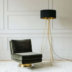 Corinne Green Velvet Swivel Chair
