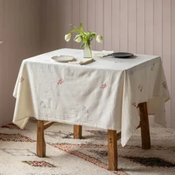 Creatures of the Sea Embroidered Table Cloth