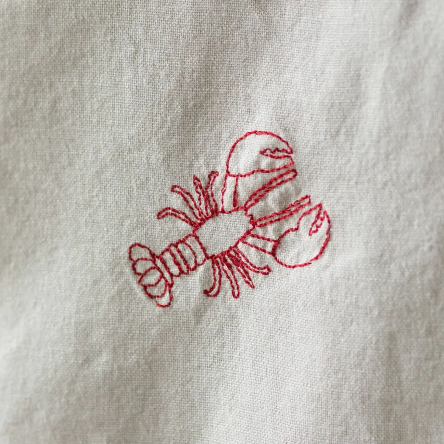 Creatures of the Sea Embroidered Table Cloth