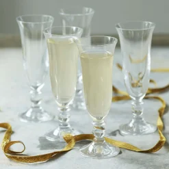 Curved French Champagne Flute