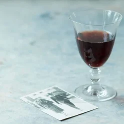 Curved French Water Glass