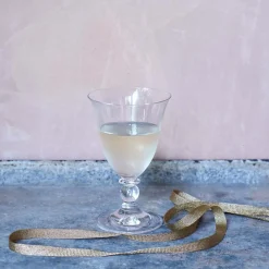 Curved French Water Glass