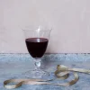 Curved French Wine Glass