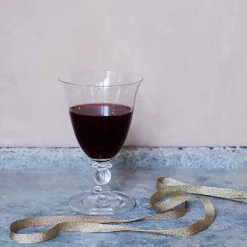 Curved French Wine Glass