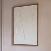 Curved Papier Mache Artwork
