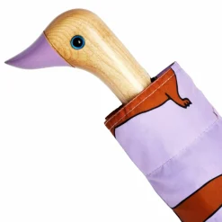 Dachshund Purple Duck Umbrella