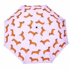 Dachshund Purple Duck Umbrella