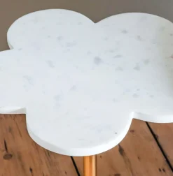 Daisy Marble Side Table