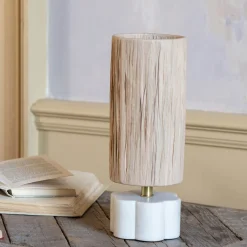 Daisy Short Table Lamp with Shade