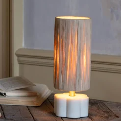 Daisy Short Table Lamp with Shade