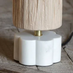 Daisy Short Table Lamp with Shade