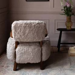 Dasha Faux Fur Armchair