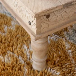 Delilah Carved Coffee Table