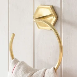 Devonshire Hexagon Towel Ring