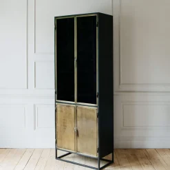 Dexter Double Glass Display Cabinet