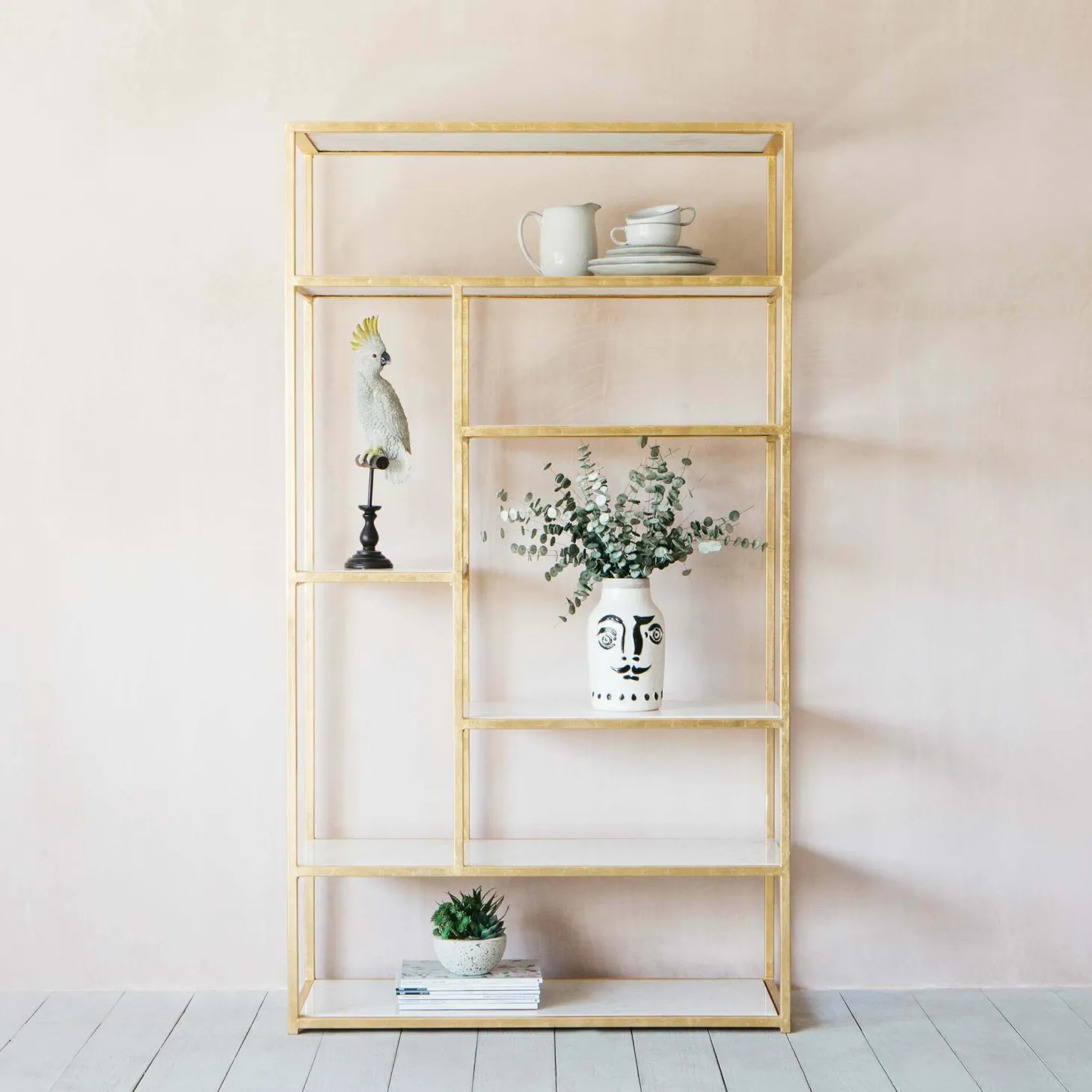 Diego Marble Shelving Unit