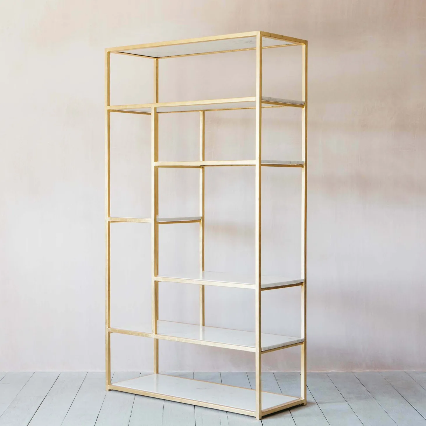 Diego Marble Shelving Unit