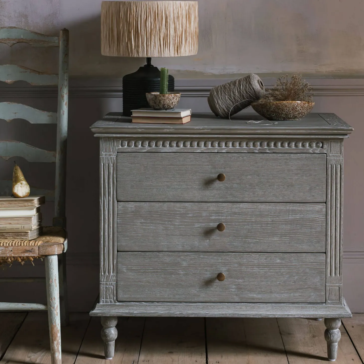 Digby Grey Chest of Drawers