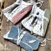 Dotty Velvet Jewellery Rolls