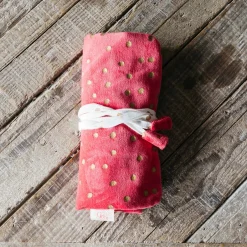 Dotty Velvet Jewellery Rolls