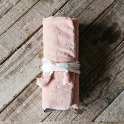 Dotty Velvet Jewellery Rolls